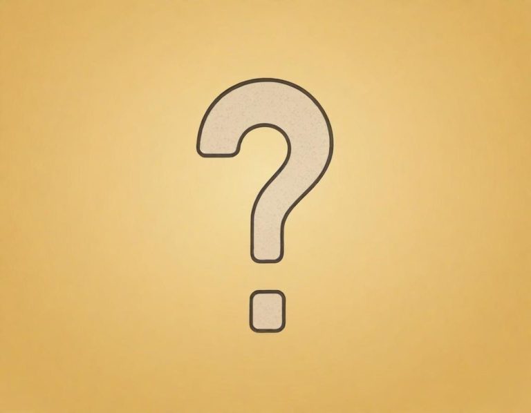 Fragezeichen auf einem gelben Hintergrund.